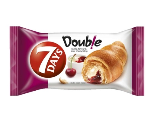 Croissant Double Visine 7 Days 80 g, 20 buc