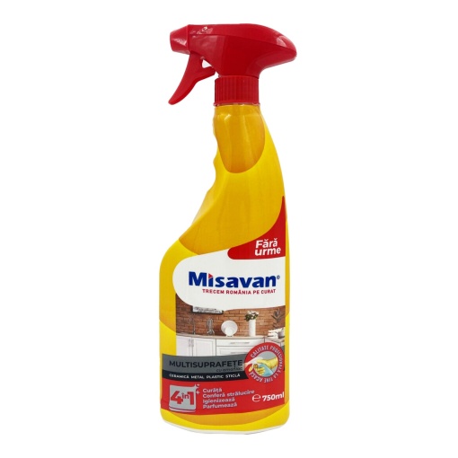 Dezinfectant multifunctional Misavan 4 in 1, 750ml