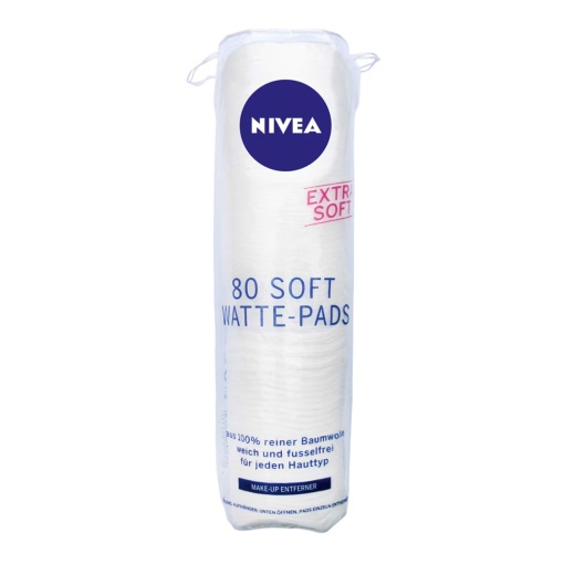 Dischete demachiante Nivea Soft Watte Pads, 80 buc