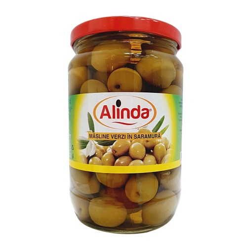 Masline verzi Alinda 720 ml
