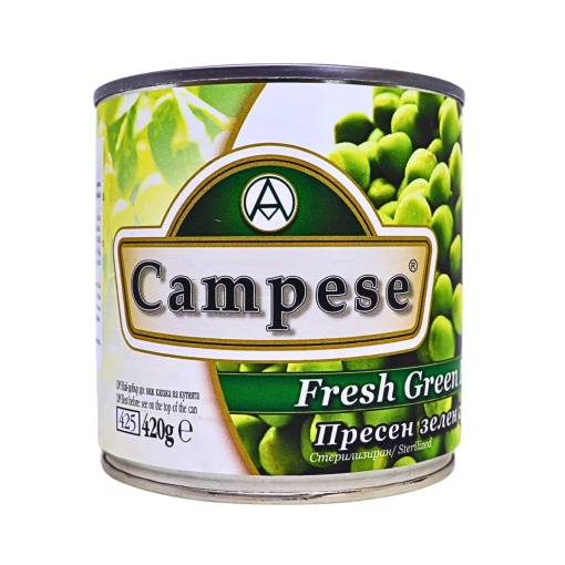 Mazare verde boabe Campese 420 g