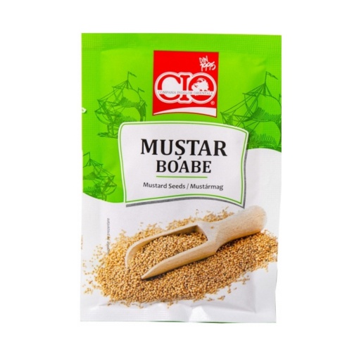 Mustar boabe Cio 25 g, 5 buc