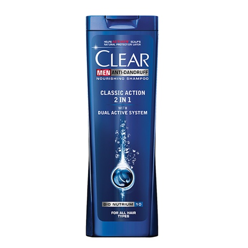 Sampon barbat Clear Classic Action 400 ml