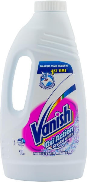Solutie pentru indepartarea petelor Vanish White 1 l