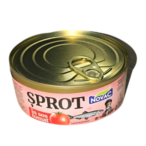 Sprot in sos tomat Novac 240 g