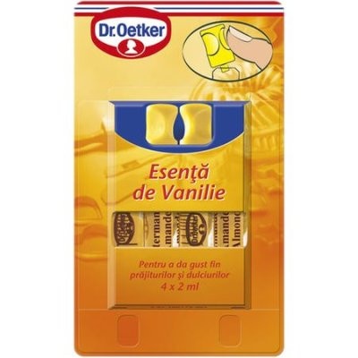 Esenta vanilie Dr Oetker 2 ml, 4 buc
