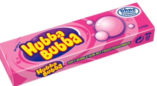 Guma Hubba Bubba 7 g, 20 buc
