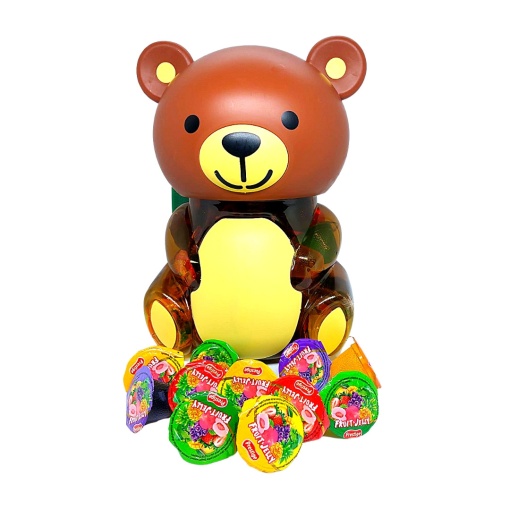 Jeleu de fructe Jelly Cup Ursulet 13g, 100 buc