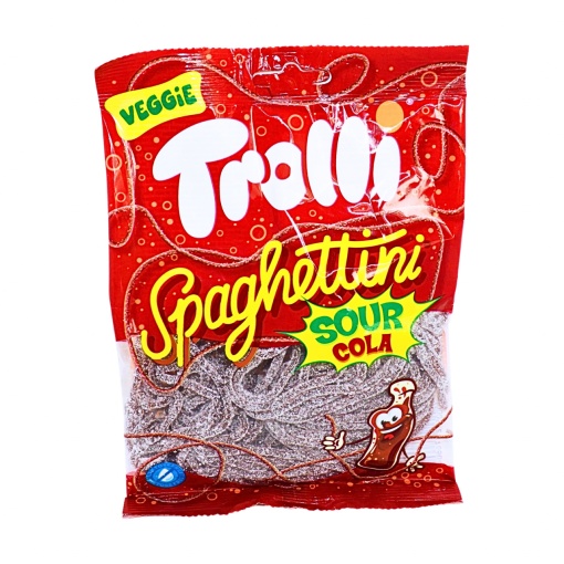 Jeleuri cola Trolli Spaghettini Sour Cola 100 g