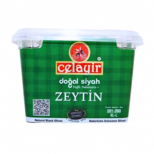 Masline Celayir negre in ulei 201-260, 400 g