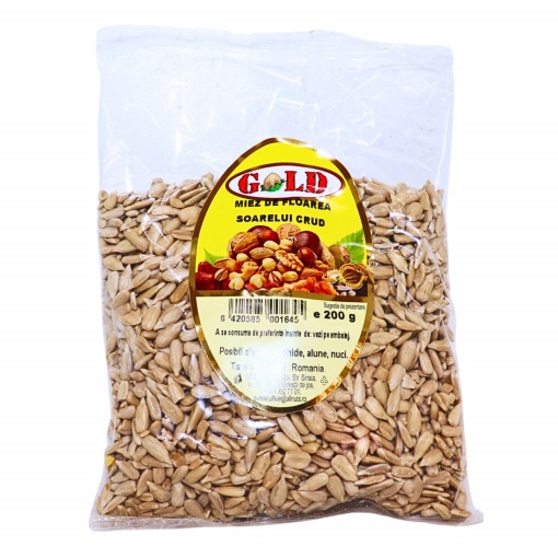 Miez seminte floarea soarelui crude Gold 200 g
