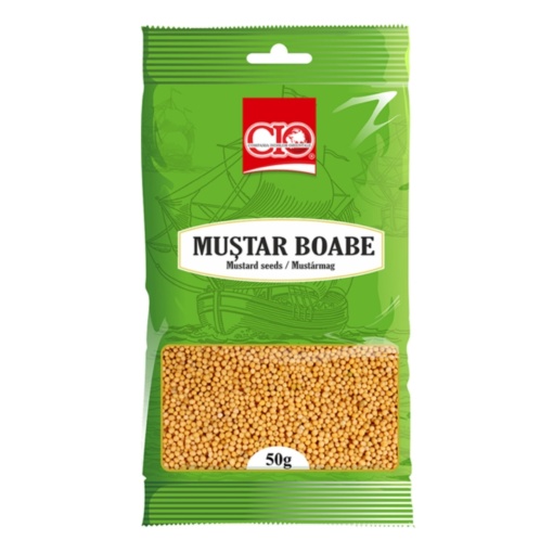 Mustar boabe Cio 50 g, 5 buc
