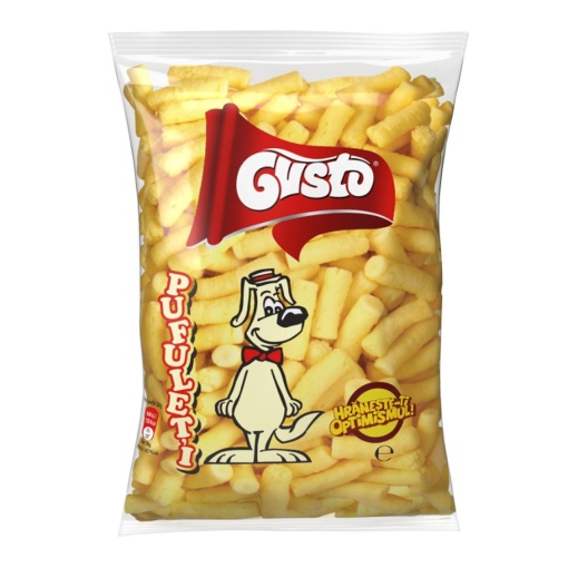 Pufuleti simpli Gusto 45 g, 50 buc
