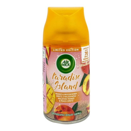 Rezerva odorizant de camera Air Wick mango si piersica, 250 ml