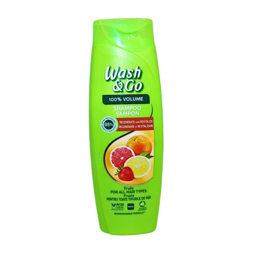 Sampon cu fructe pentru regenerare si revitalizare Wash & Go 360 ml