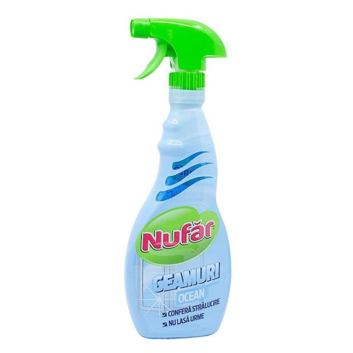Solutie de curatat geamuri Nufar 500 ml