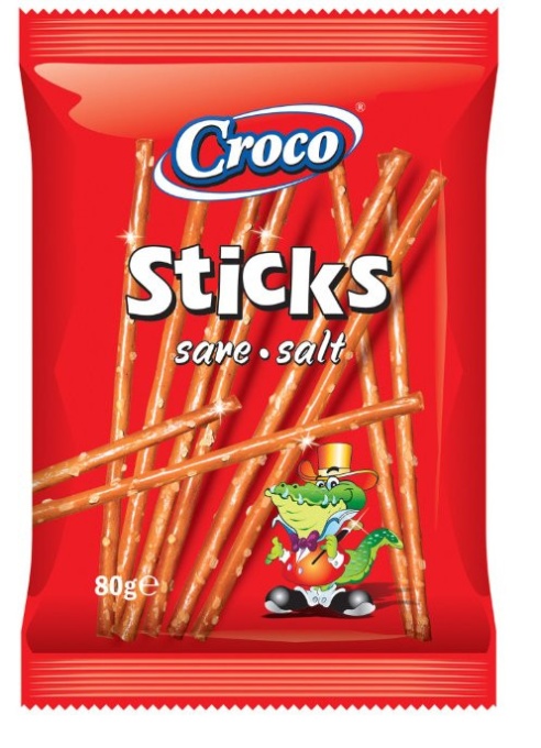 Sticks sare Croco 40 g, 46 buc