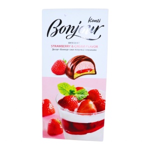 Bomboane praline ciocolata cu diverse creme Bonjour Konti 232 g - Img 2