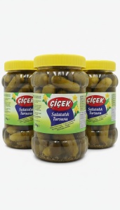 Castraveti murati borcan mare 1.35 kg *3 bucati