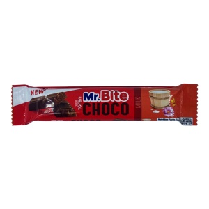 Ciocolata cu lapte Mr Bite 28 g, 24 buc - Img 1