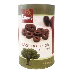 Masline feliate in saramura Ethras, 4.3 kg