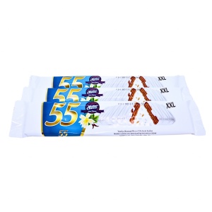 Napolitane glazurate cu ciocolata jumbo Master Choco 55, 50 g, 24 buc - Img 3