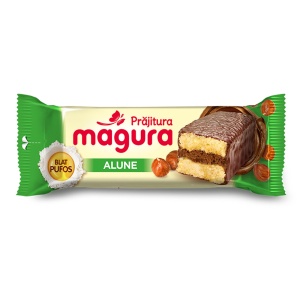 Prajitura cu alune Magura 35 g, 24 buc