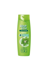 Sampon pentru par fragil Wash & Go, cu extract de urzica, 360 ml