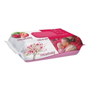 Servetele umede Sleepy cu capsuni 120 buc