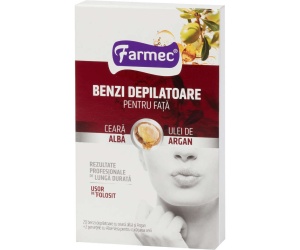 Benzi depilatoare pentru fata Farmec