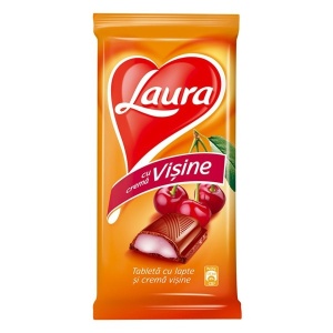 Ciocolata Laura de visine 92 g