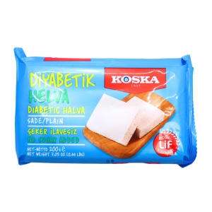 Halva diabetica simpla Diabetik Koska 200 g - Img 2