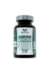 Magneziu Bisglicinat Premium, 60 capsules, Boost4Life