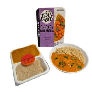 Mancare de pui tikka masala cu orez So Food 330 g - Img 4