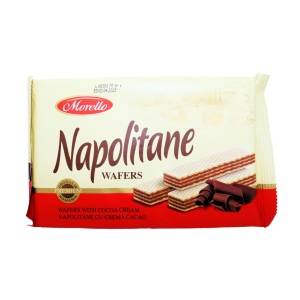 Napolitane crema cacao Morello 70 g - Img 2