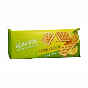 Napolitane crema lamaie Extra Crunch Roshen 142 g - Img 1