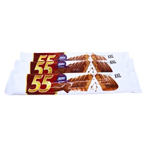 Napolitane glazurate cu ciocolata jumbo Master Choco 55, 50 g, 24 buc - Img 4