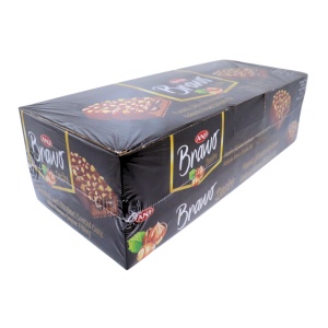 Prajitura cu ciocolata si alune Brawo Desire Ani 36 g, 24 buc - Img 2