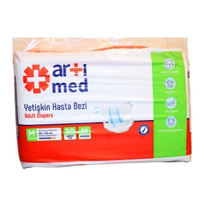 Scutece adulti marime M 85 - 115 cm Artimed, 30 buc - Img 2