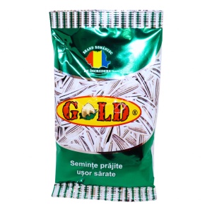 Seminte albe prajite usor sarate Gold 30 g, 30 buc
