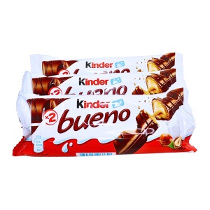 Batoane de napolitane si crema Kinder Bueno 15 x 43 g - Img 1