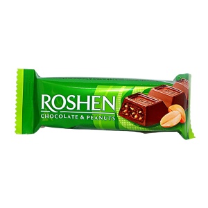 Baton de ciocolata cu alune Roshen 29 g, 30 buc - Img 2