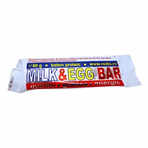 Baton proteic Milk Egg Bar Redis 60 g - Img 2