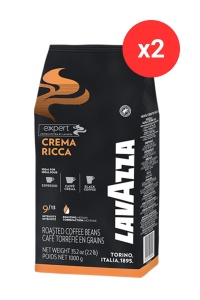 Cafea Boabe Crema Ricca 1kg X2buc