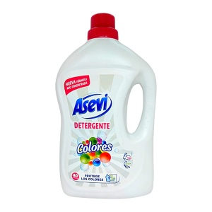 Detergent rufe gel activ Asevi 2376 ml, 40 spalari
