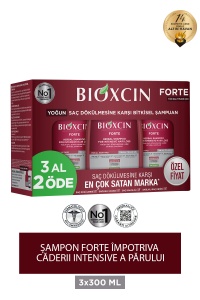 Forte 300 ml Cumpărați 3 Obțineți 2 șampon - șampon pentru vărsare intensivă