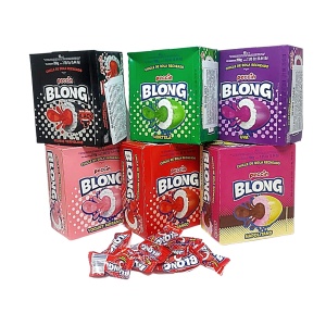 Guma de mestecat Blong Peccin, 5 g, 40 buc, diverse sortimente - Img 2
