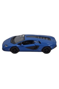 Mașină de colecție PICC MiniModel Lamborghini Countach LPI turnată sub presiune – Albastră, model premium
