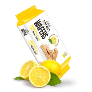 Napolitane Toren cu crema de lamaie 55 g, 24 buc - Img 1