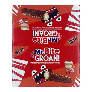Baton de ciocolata cu lapte Mr Bite 35 g, 24 buc - Img 2